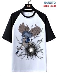 Naruto Anime raglan sleeve cot...