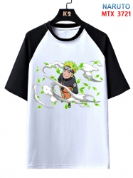 Naruto Anime raglan sleeve cot...