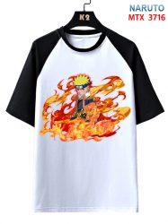 Naruto Anime raglan sleeve cot...