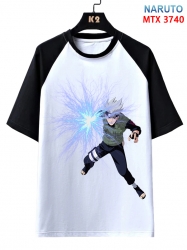 Naruto Anime raglan sleeve cot...