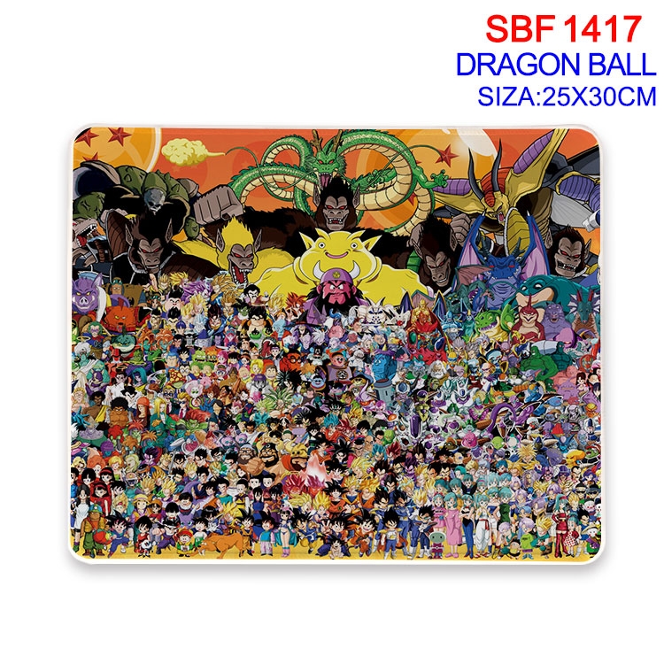 DRAGON BALL Anime peripheral edge lock mouse pad 25X30cm