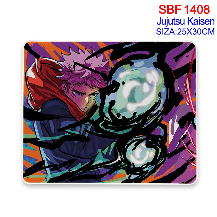 Jujutsu Kaisen Anime peripheral edge lock mouse pad 25X30cm