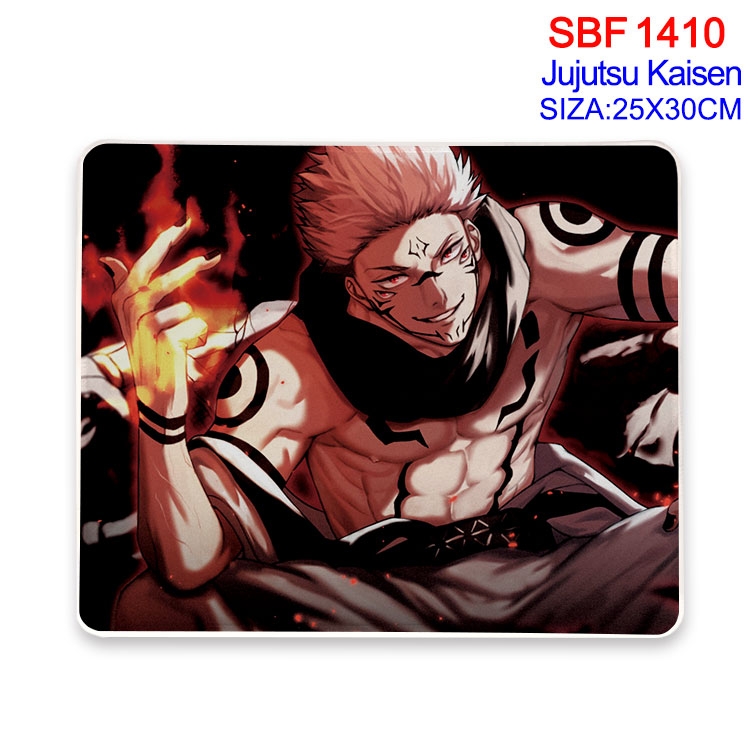 Jujutsu Kaisen Anime peripheral edge lock mouse pad 25X30cm