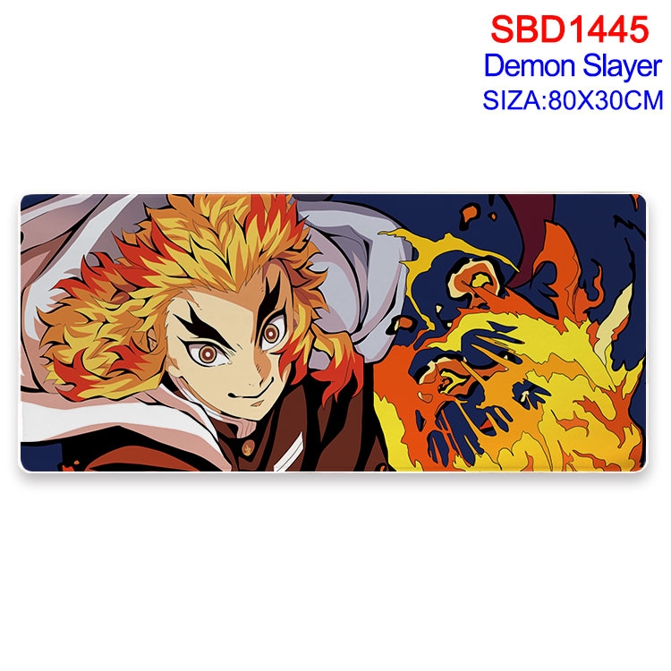 Demon Slayer Kimets Animation peripheral locking mouse pad 80X30cm