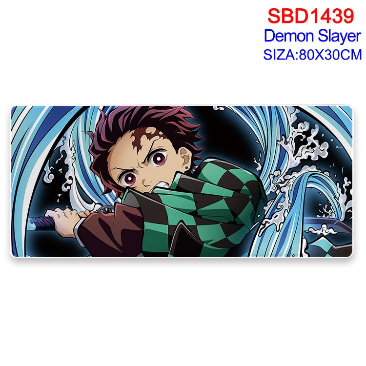 Demon Slayer Kimets Animation peripheral locking mouse pad 80X30cm