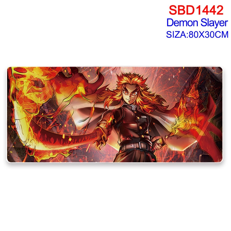 Demon Slayer Kimets Animation peripheral locking mouse pad 80X30cm