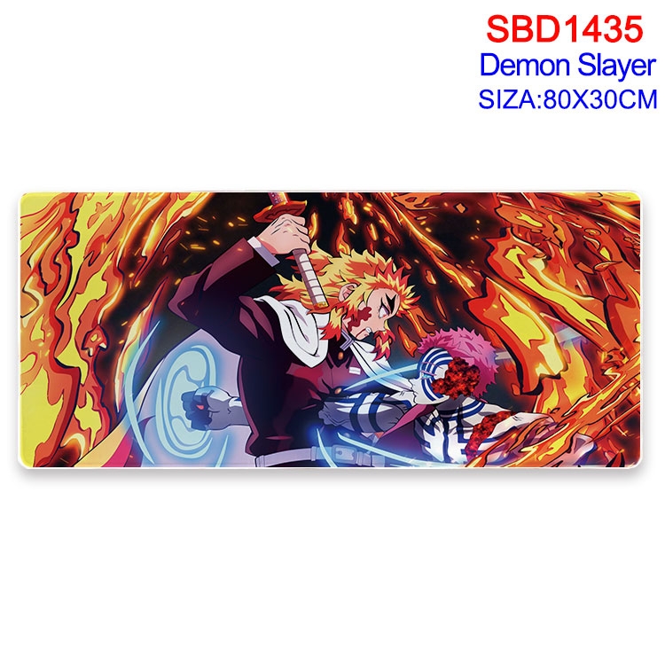 Demon Slayer Kimets Animation peripheral locking mouse pad 80X30cm