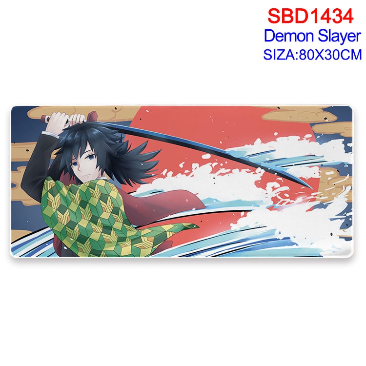 Demon Slayer Kimets Animation peripheral locking mouse pad 80X30cm