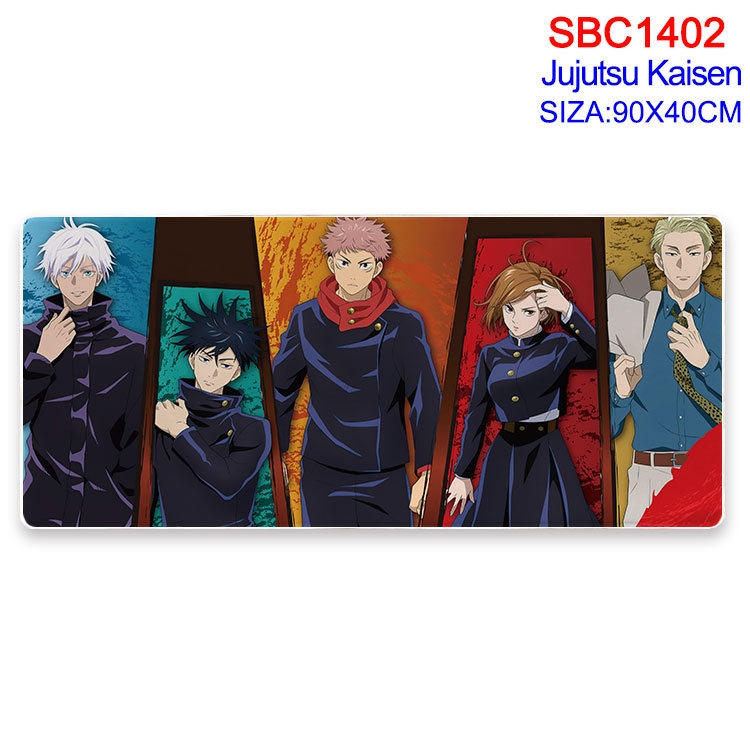 Jujutsu Kaisen  Anime peripheral edge lock mouse pad 90X40CM