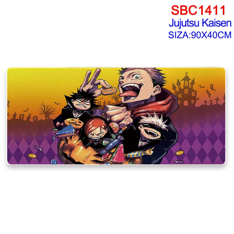 Jujutsu Kaisen  Anime peripheral edge lock mouse pad 90X40CM