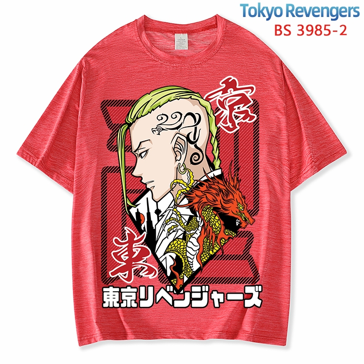 Tokyo Revengers ice silk cotton loose and comfortable T-shirt from XS to 5XL