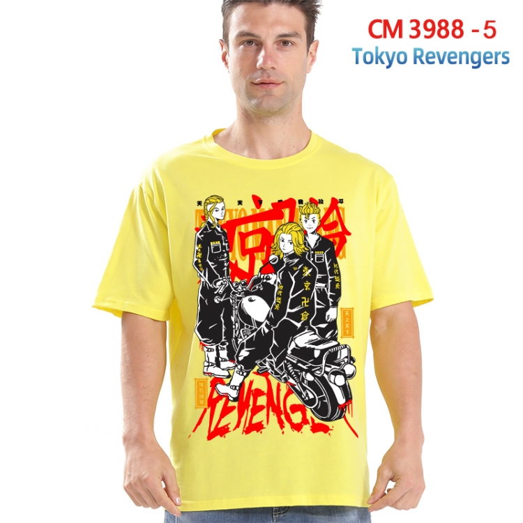 Tokyo Revengers Printed short-sleeved cotton T-shirt from S to 4XL