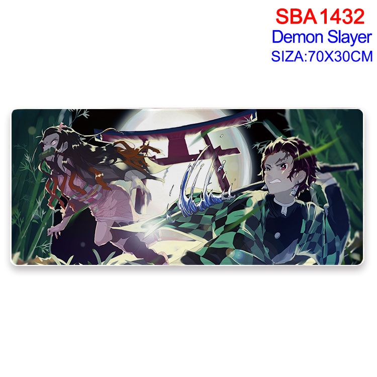 Demon Slayer Kimets Animation peripheral locking mouse pad 70X30cm