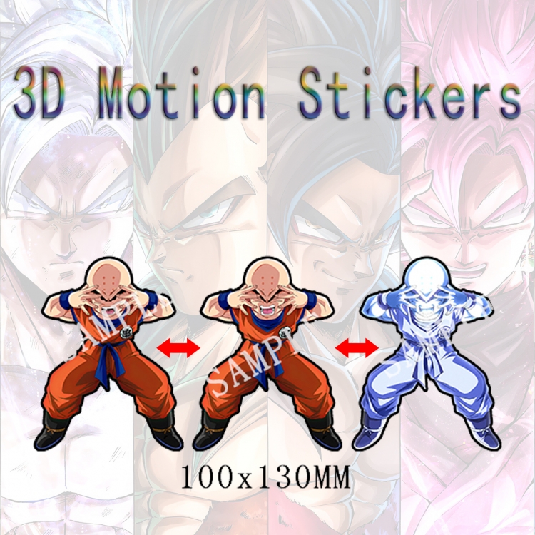 DRAGON BALL 3D HD variable map car computer animation stickers price for 2 pcs
