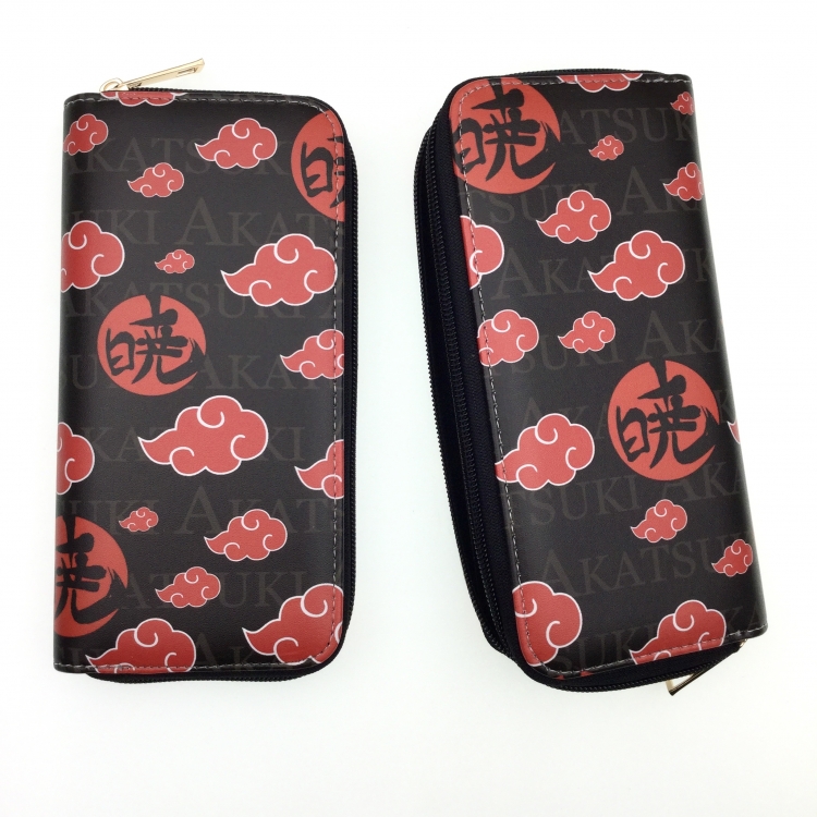 Naruto Full Color Printing Long section Zipper Wallet Purse