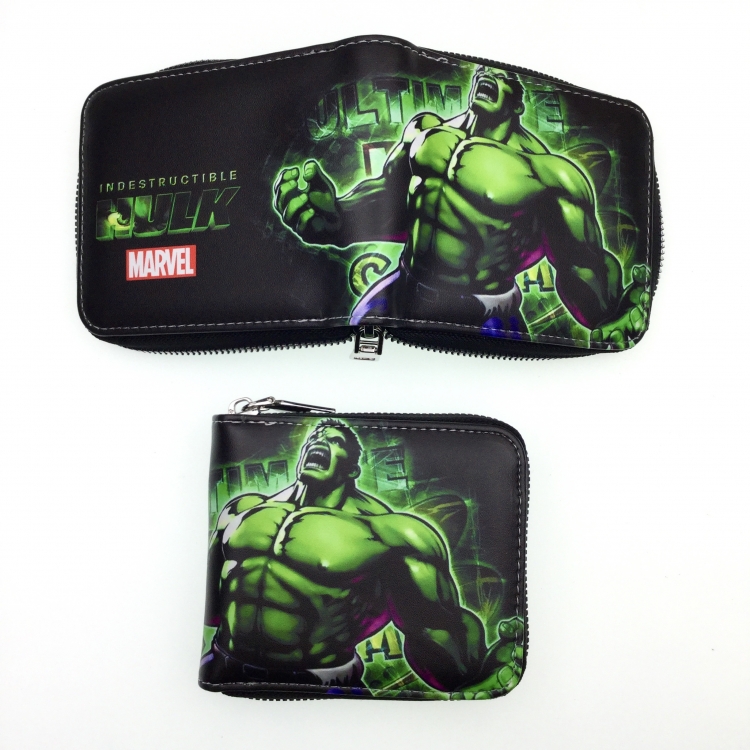  The Hulk Animation medium zipper Card Wallet