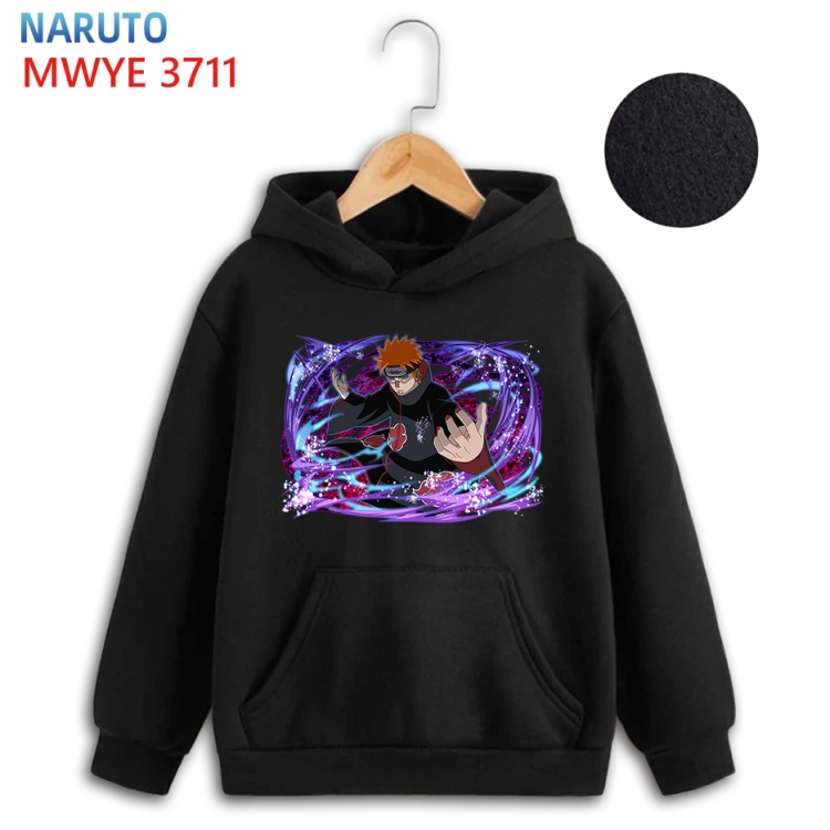 Naruto Anime surrounding childrens pure cotton patch pocket hoodie 80 90 100 110 120 130 140 for children