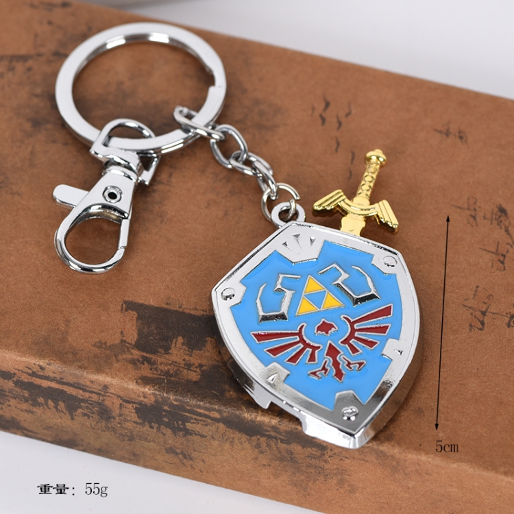 The Legend of Zelda Animation peripheral metal keychain pendant price for 5 pcs 