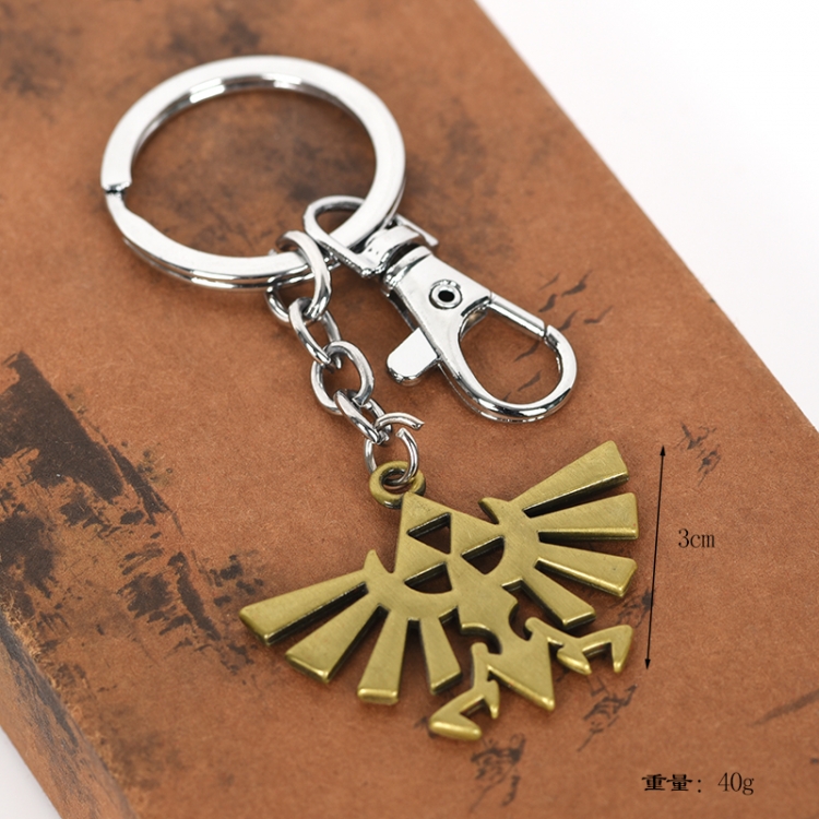 The Legend of Zelda Animation peripheral metal keychain pendant price for 5 pcs