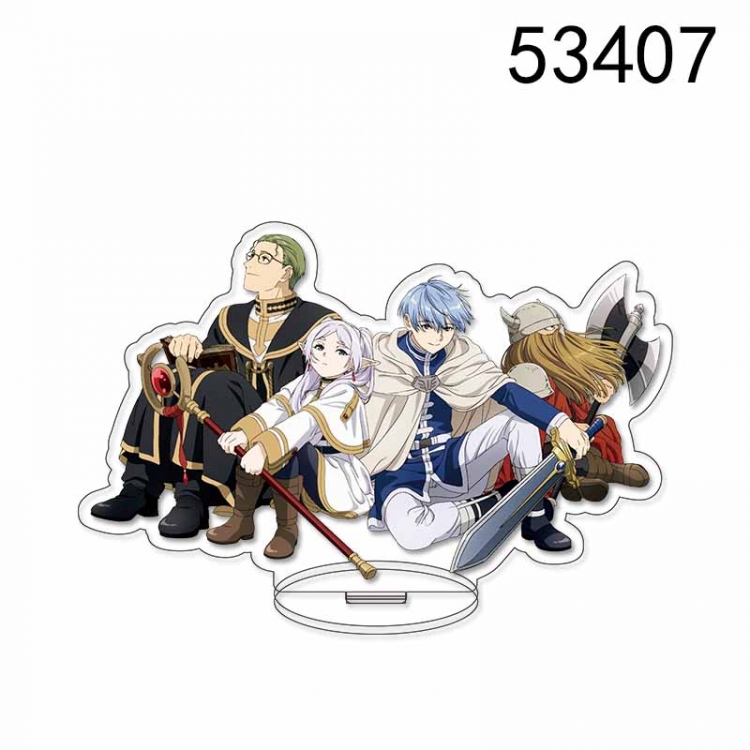 Frieren: Beyond Journey's End Anime characters acrylic Standing Plates Keychain 15CM