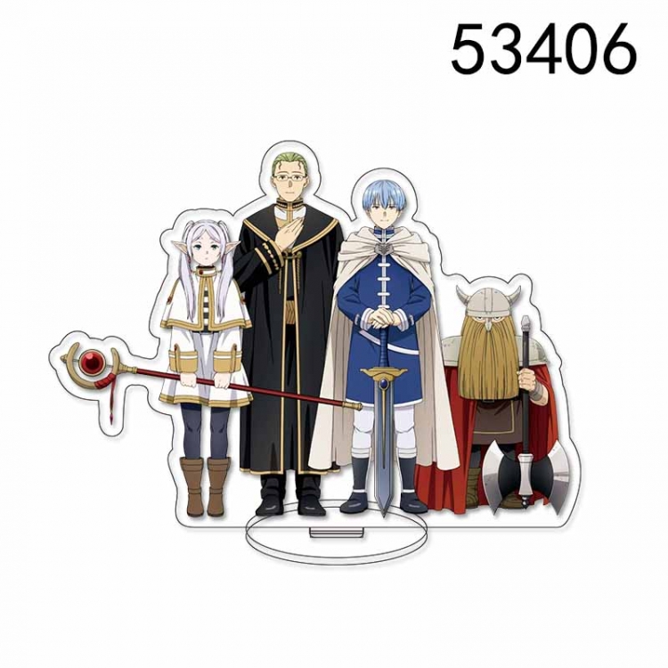 Frieren: Beyond Journey's End Anime characters acrylic Standing Plates Keychain 15CM