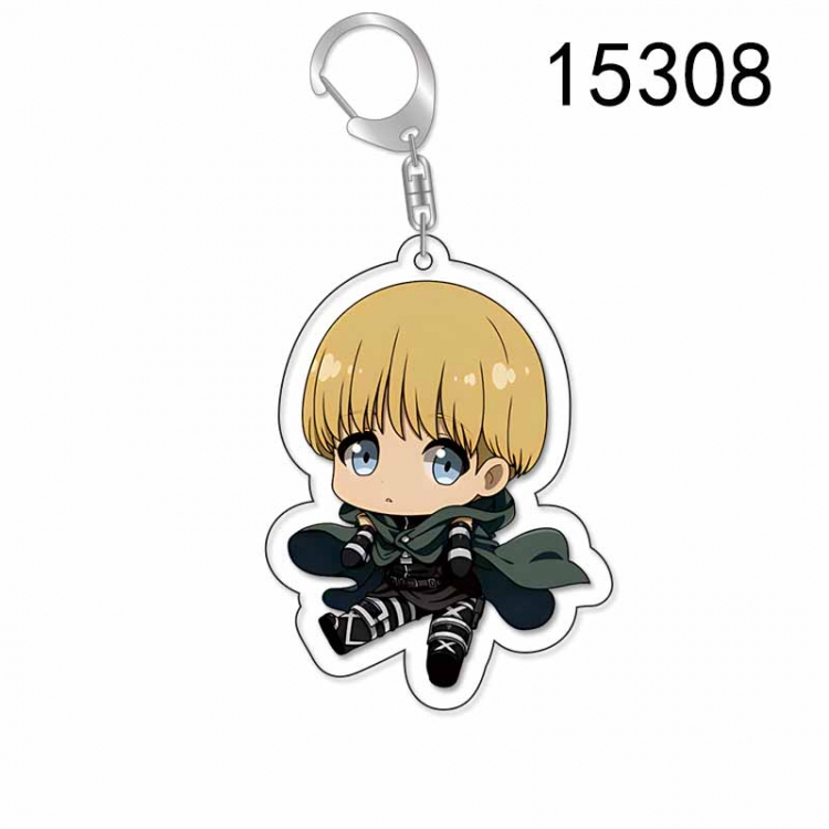  Shingeki no Kyojin Anime Acrylic Keychain Charm price for 5 pcs