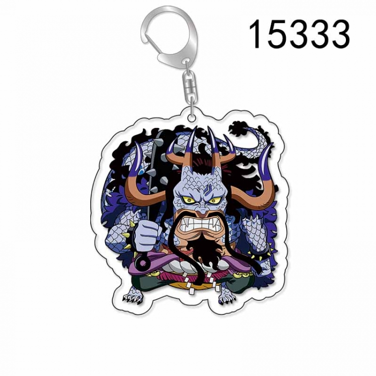 One Piece Anime Acrylic Keychain Charm price for 5 pcs