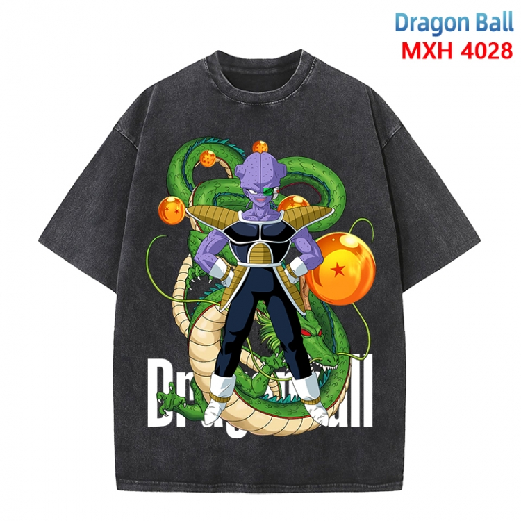 DRAGON BALL Anime peripheral pure cotton washed and worn T-shirt from S to 4XL