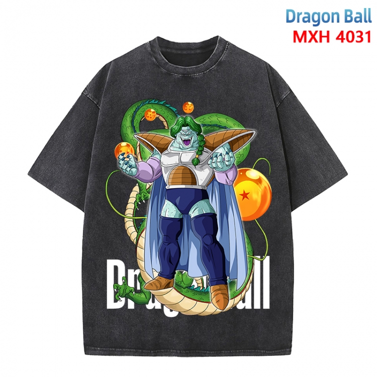 DRAGON BALL Anime peripheral pure cotton washed and worn T-shirt from S to 4XL