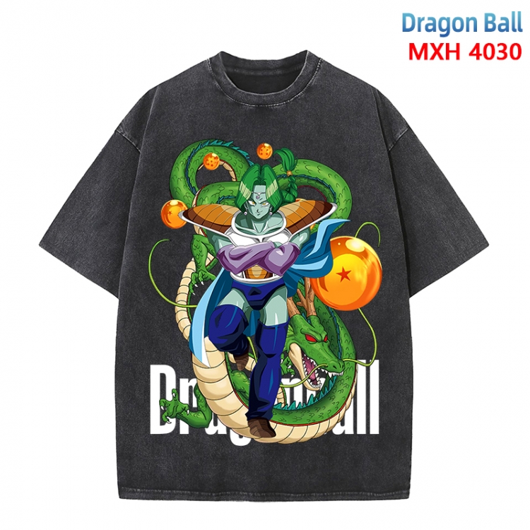 DRAGON BALL Anime peripheral pure cotton washed and worn T-shirt from S to 4XL