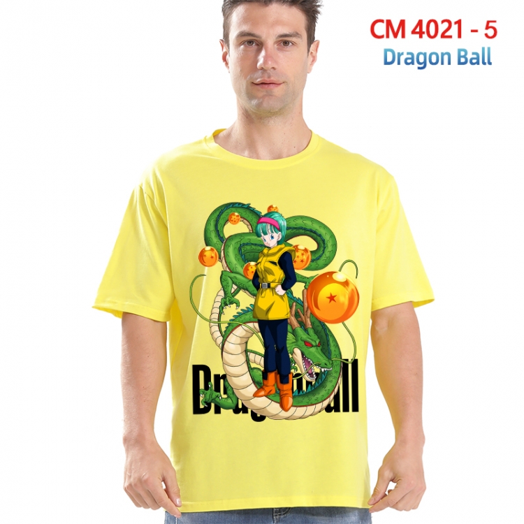 DRAGON BALL Printed short-sleeved cotton T-shirt from S to 4XL  4021-5
