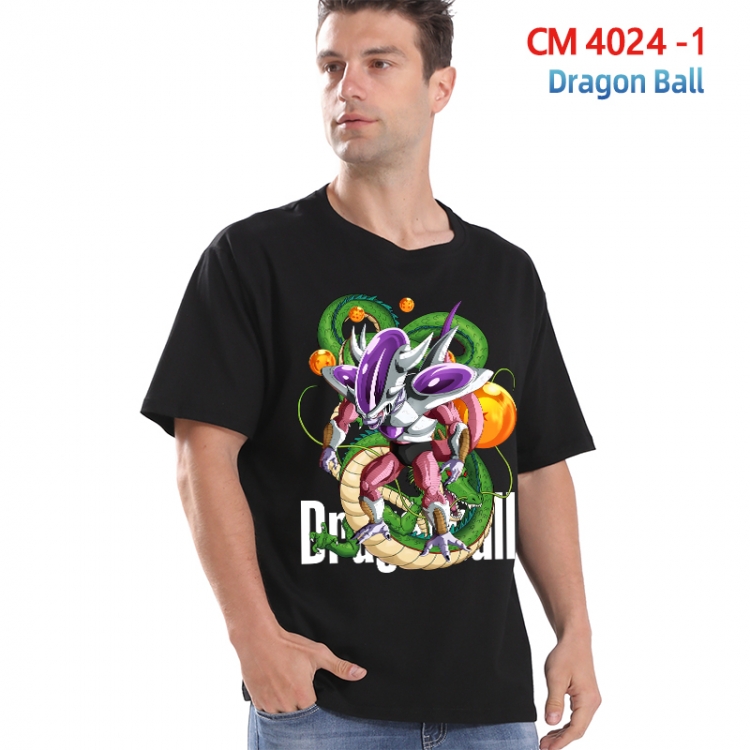DRAGON BALL Printed short-sleeved cotton T-shirt from S to 4XL  4024-1