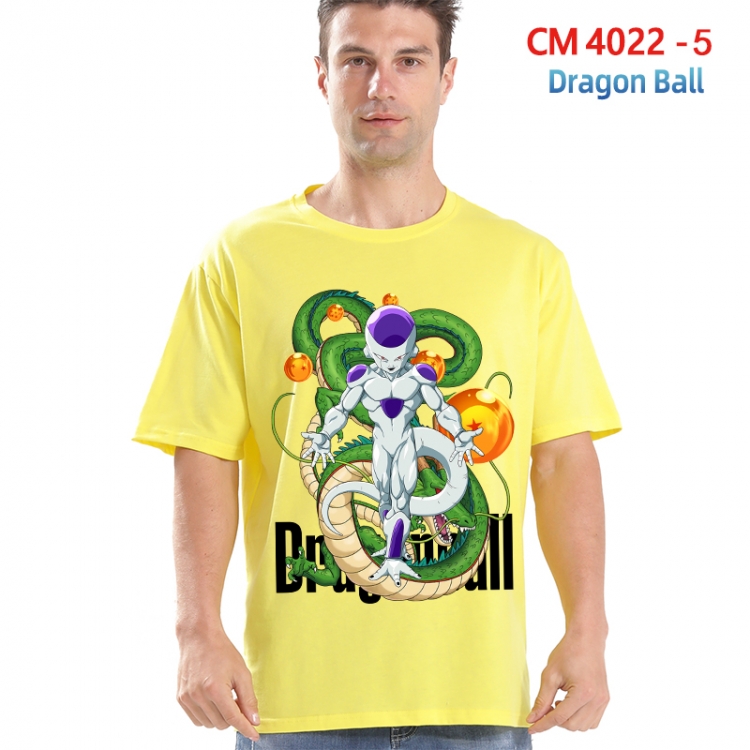 DRAGON BALL Printed short-sleeved cotton T-shirt from S to 4XL  4022-5