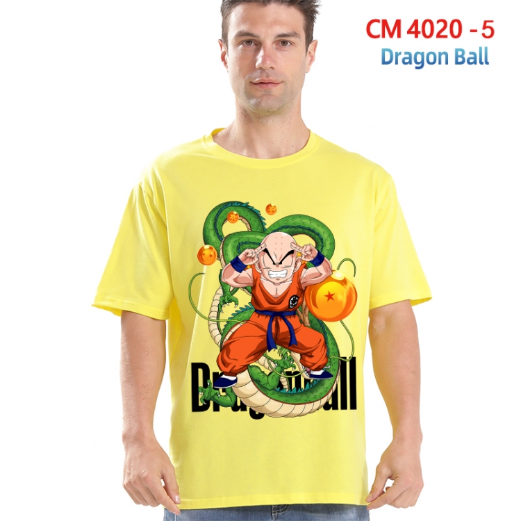 DRAGON BALL Printed short-sleeved cotton T-shirt from S to 4XL 4020-5