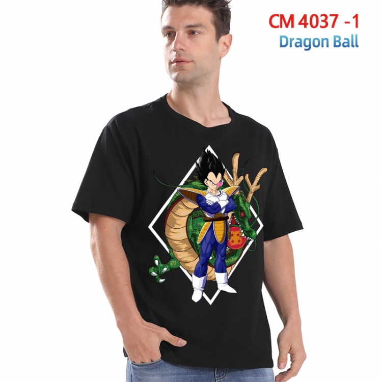 DRAGON BALL Printed short-sleeved cotton T-shirt from S to 4XL