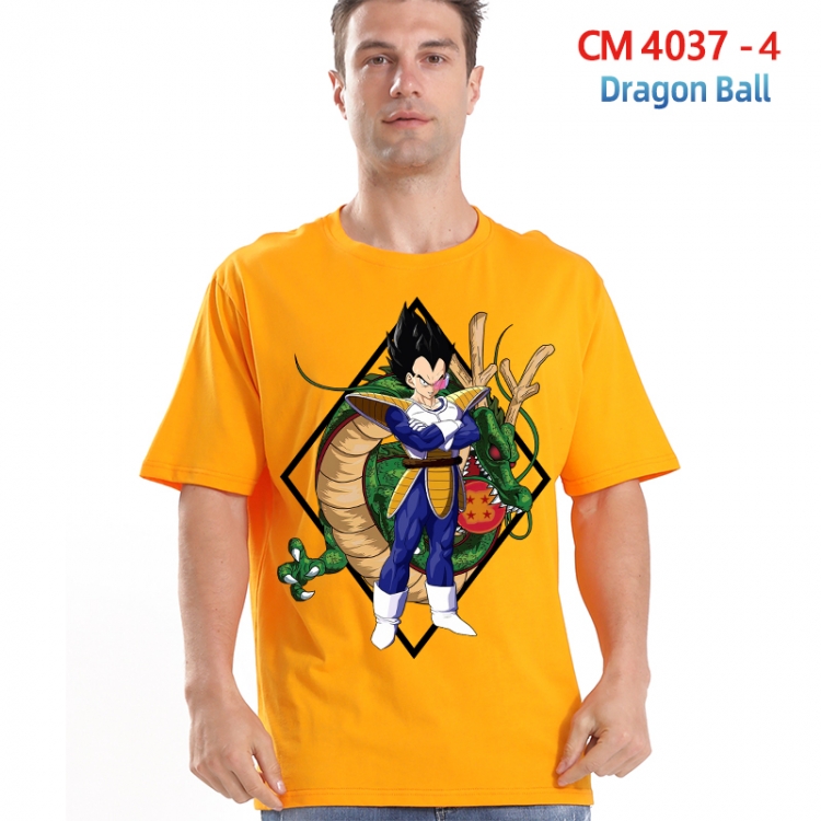 DRAGON BALL Printed short-sleeved cotton T-shirt from S to 4XL