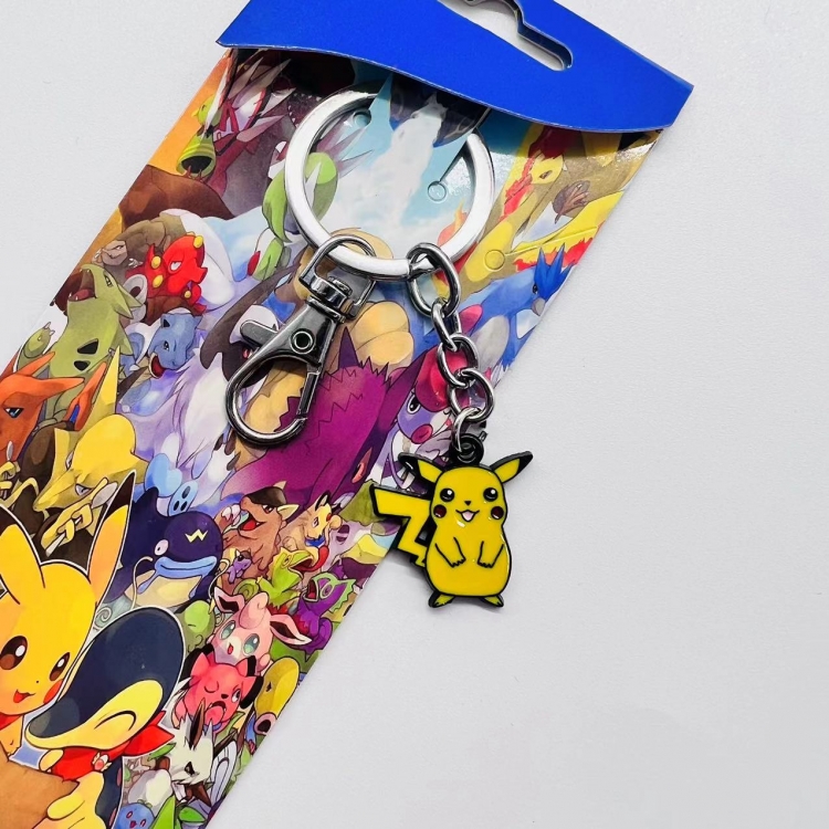 Pokemon Anime Character metal keychain price for 5 pcs