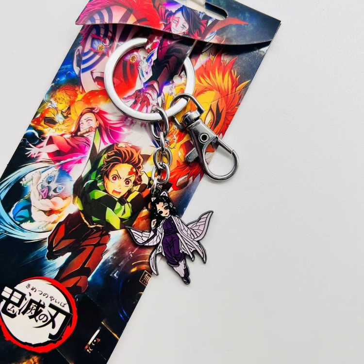  Demon Slayer Kimets Anime Character metal keychain price for 5 pcs