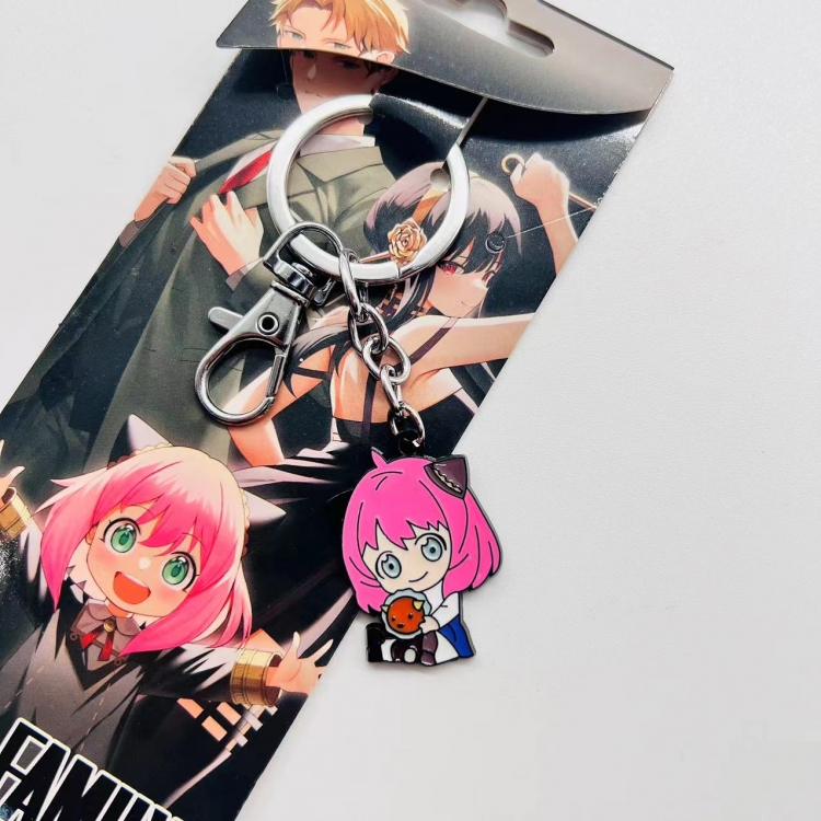 SPY x FAMILY Anime Character metal keychain price for 5 pcs