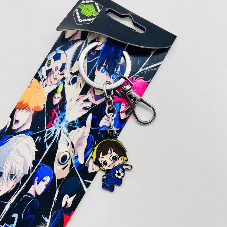 BLUE LOCK Anime Character metal keychain price for 5 pcs