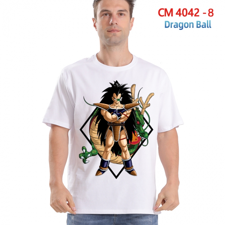DRAGON BALL Printed short-sleeved cotton T-shirt from S to 4XL