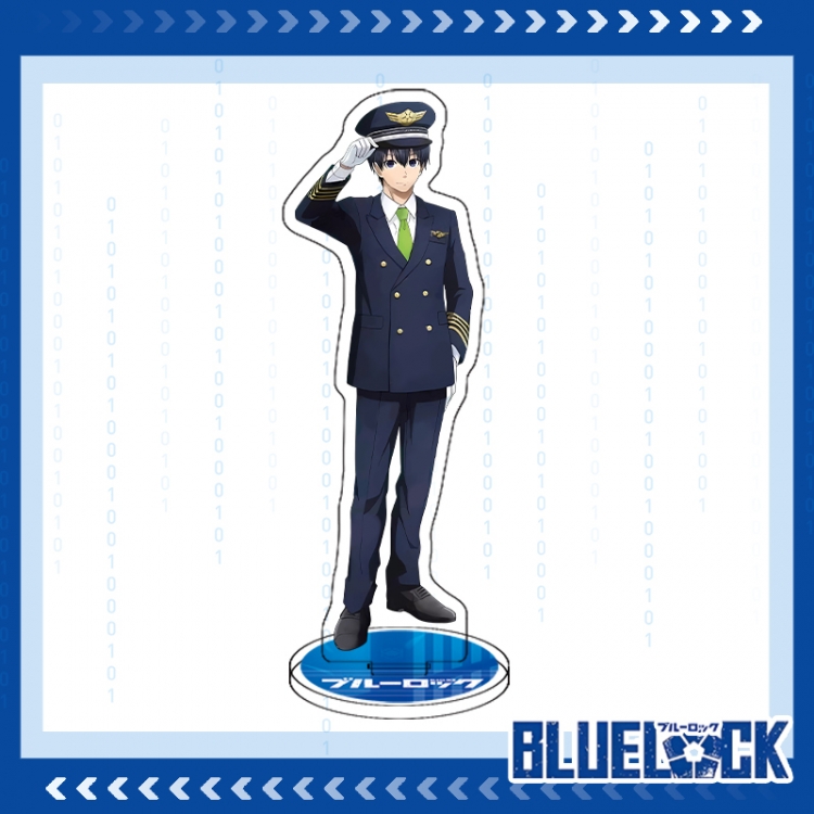 BLUE LOCK Anime characters acrylic Standing Plates Keychain 16cm