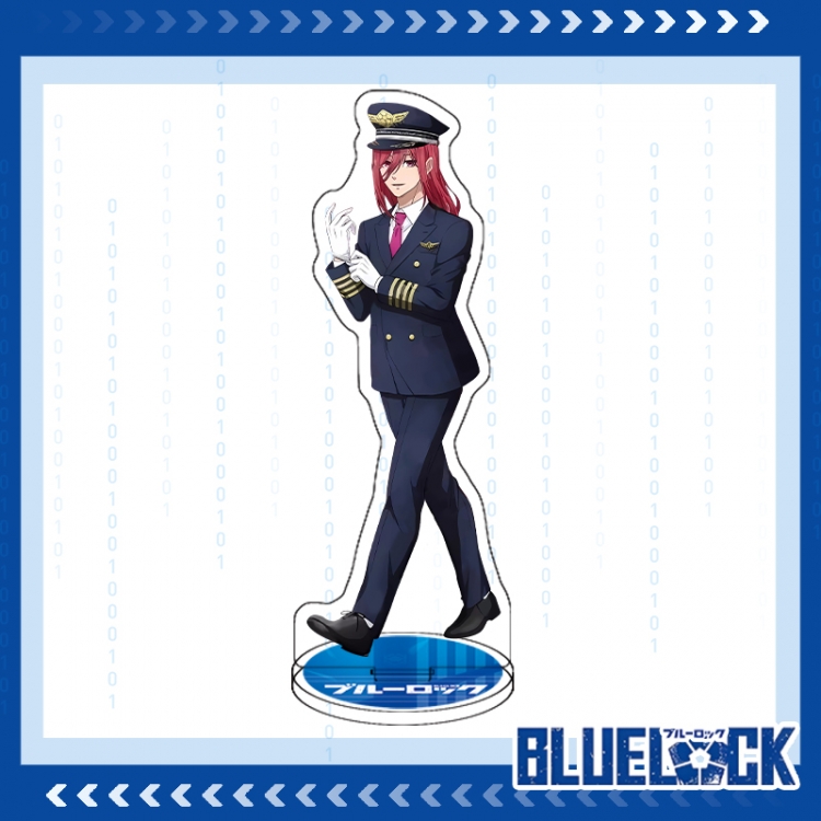 BLUE LOCK Anime characters acrylic Standing Plates Keychain 16cm