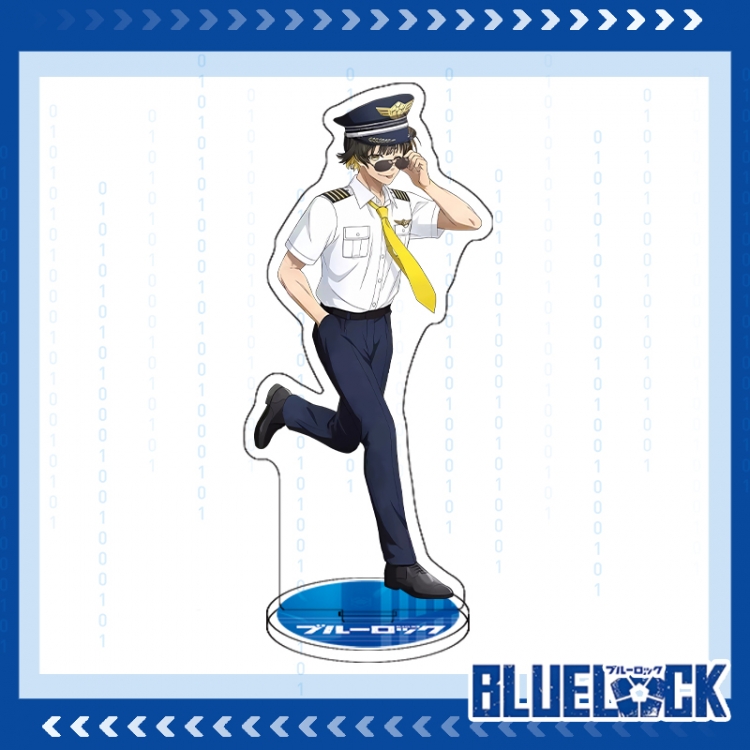 BLUE LOCK Anime characters acrylic Standing Plates Keychain 16cm