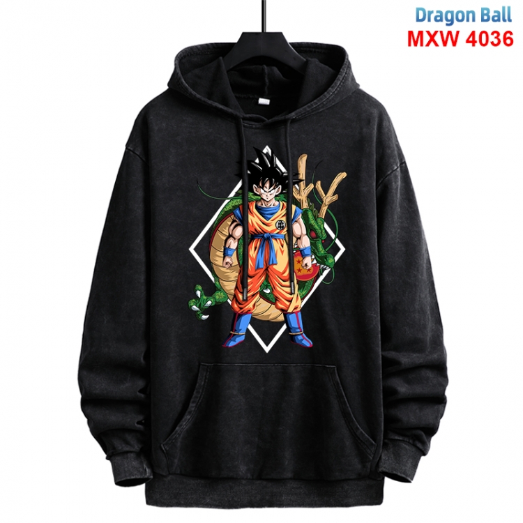 DRAGON BALL Anime peripheral washing and worn-out pure cotton sweater from S to 3XL