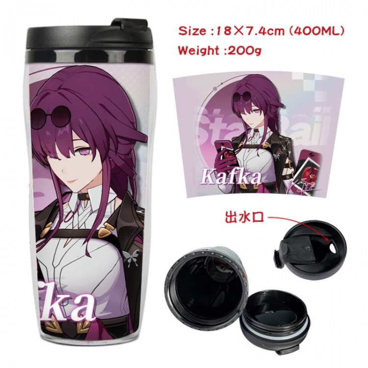 Honkai: Star Rail Anime Starbucks leak proof and insulated cup 18X7.4CM 400ML
