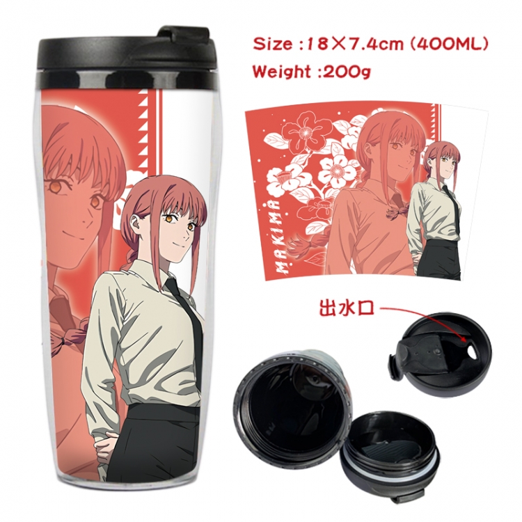 Chainsawman Anime Starbucks leak proof and insulated cup 18X7.4CM 400ML