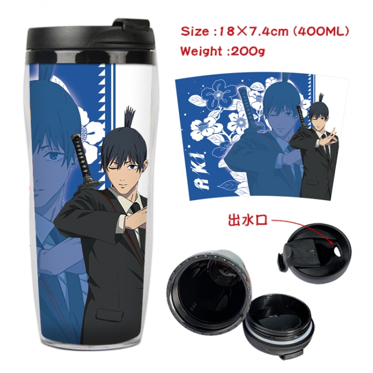 Chainsawman Anime Starbucks leak proof and insulated cup 18X7.4CM 400ML