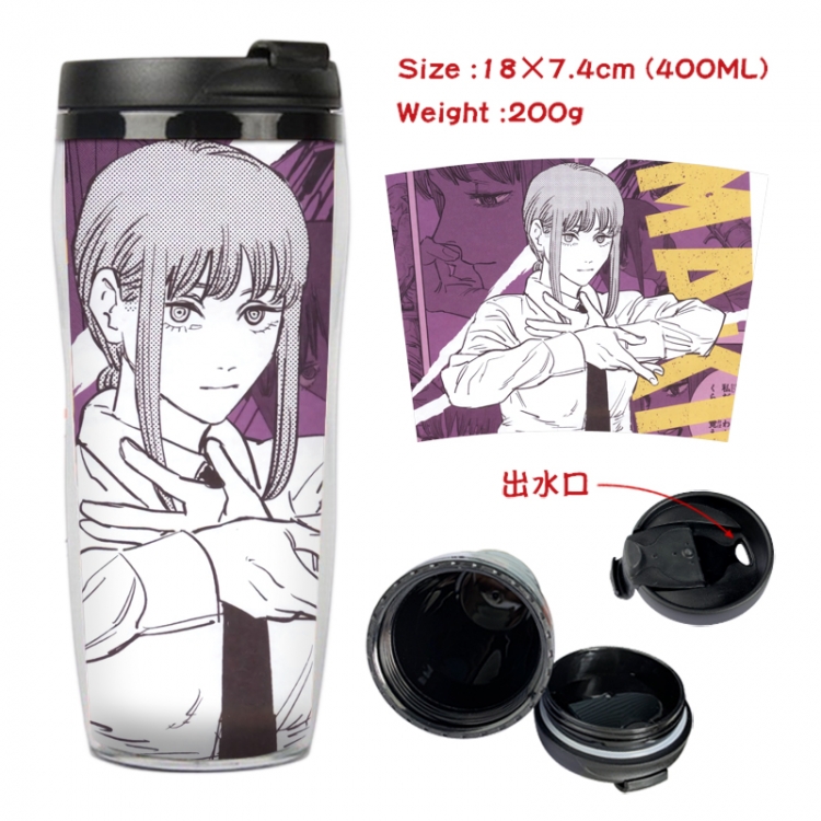 Chainsawman Anime Starbucks leak proof and insulated cup 18X7.4CM 400ML