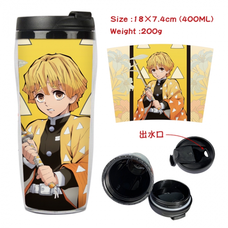 Demon Slayer Kimets Anime Starbucks leak proof and insulated cup 18X7.4CM 400ML